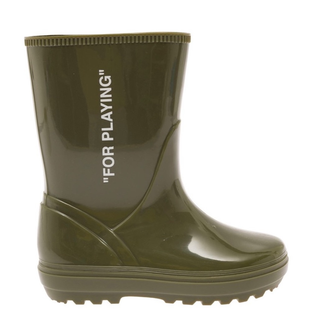 Off White Rainboots